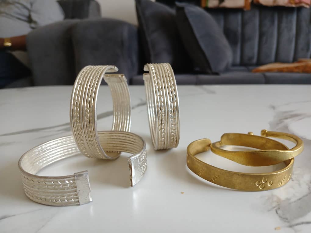 Bracelet laiton fin ouvert